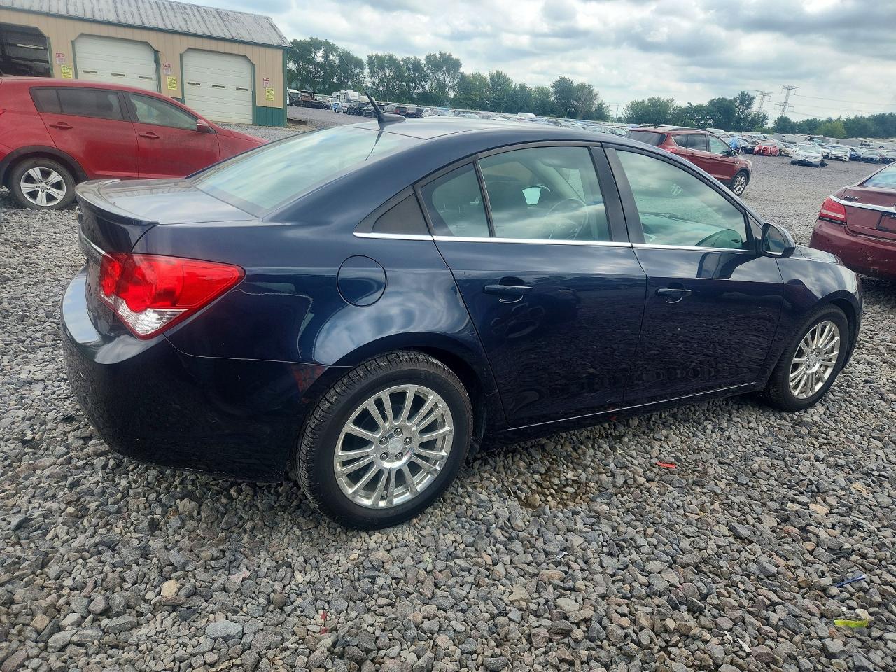 2014 Chevrolet Cruze Eco Blue vin: 1G1PH5SB7E7133607