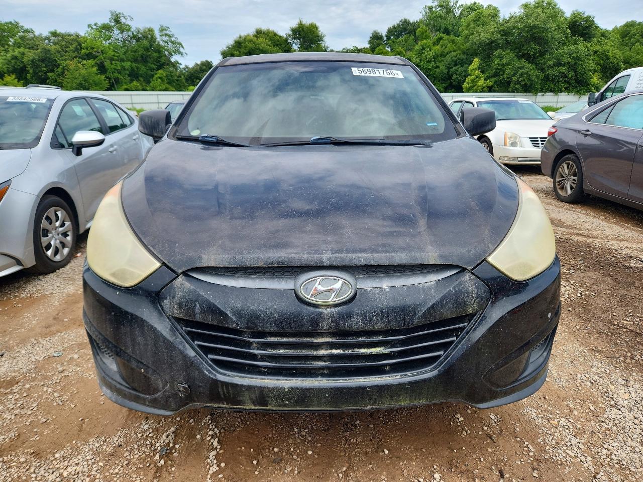 2013 Hyundai Tucson Gl Black vin: KM8JT3AB4DU739136