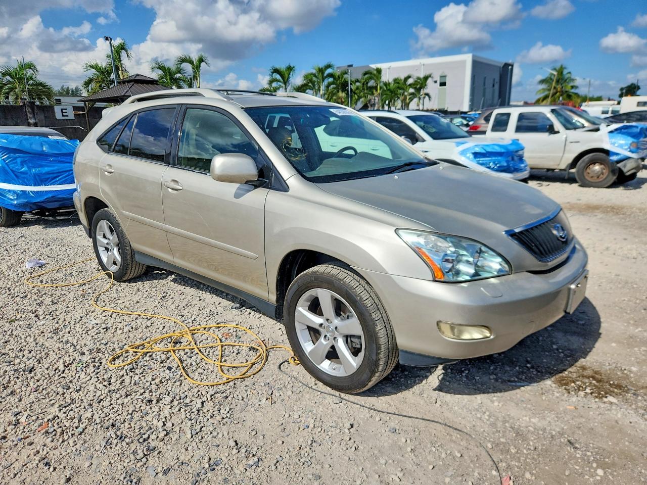 2007 Lexus Rx 350 Beige vin: JTJGK31U470001350