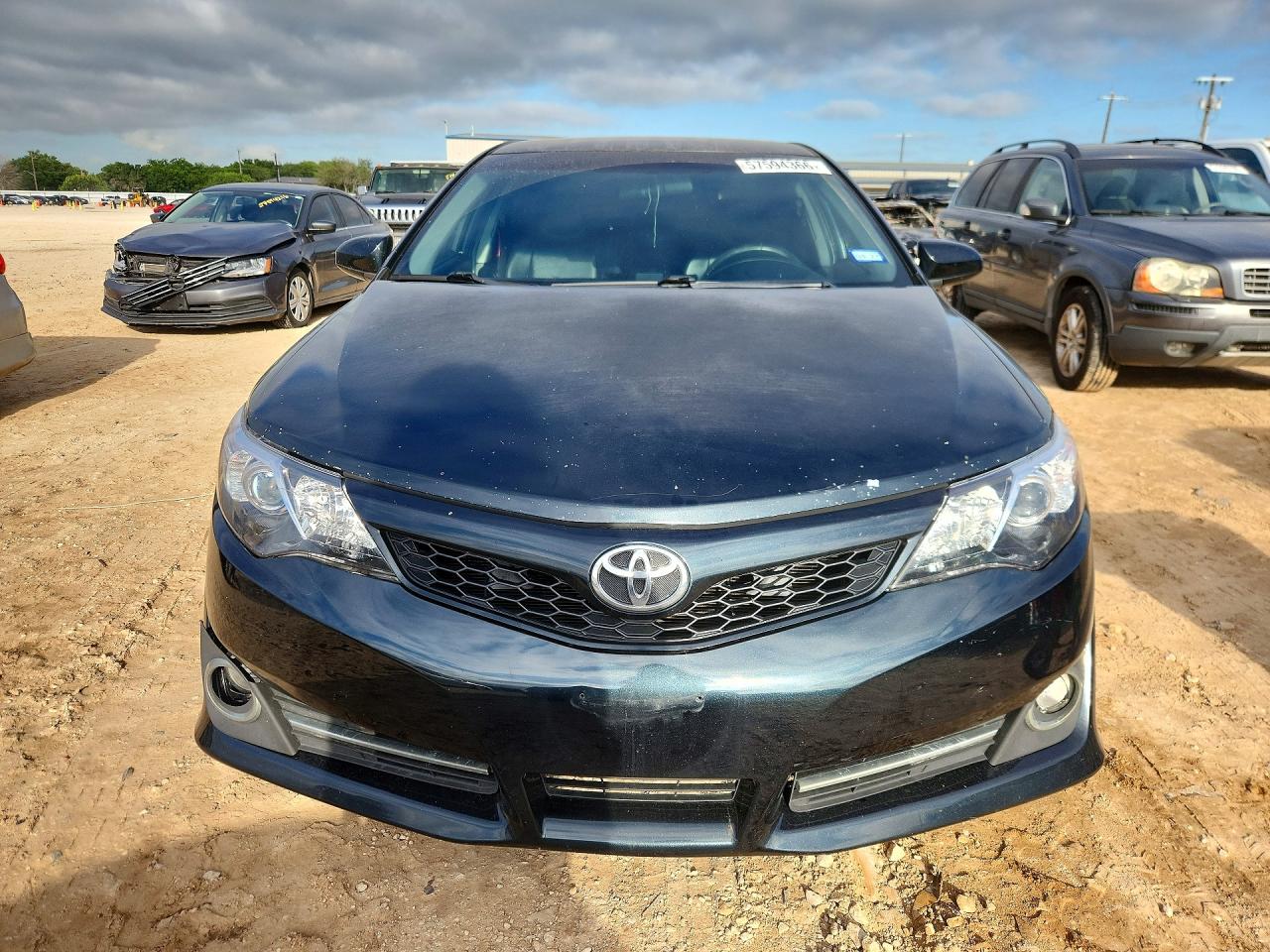 2014 Toyota Camry Se Черный vin: 4T1BF1FK0EU331291