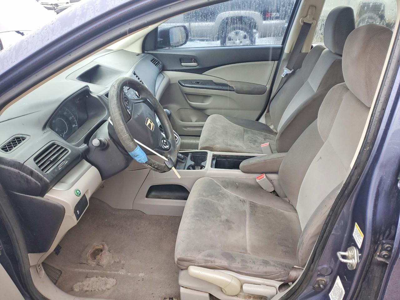 2013 Honda Cr-v Lx Blue vin: 3CZRM3H34DG700773