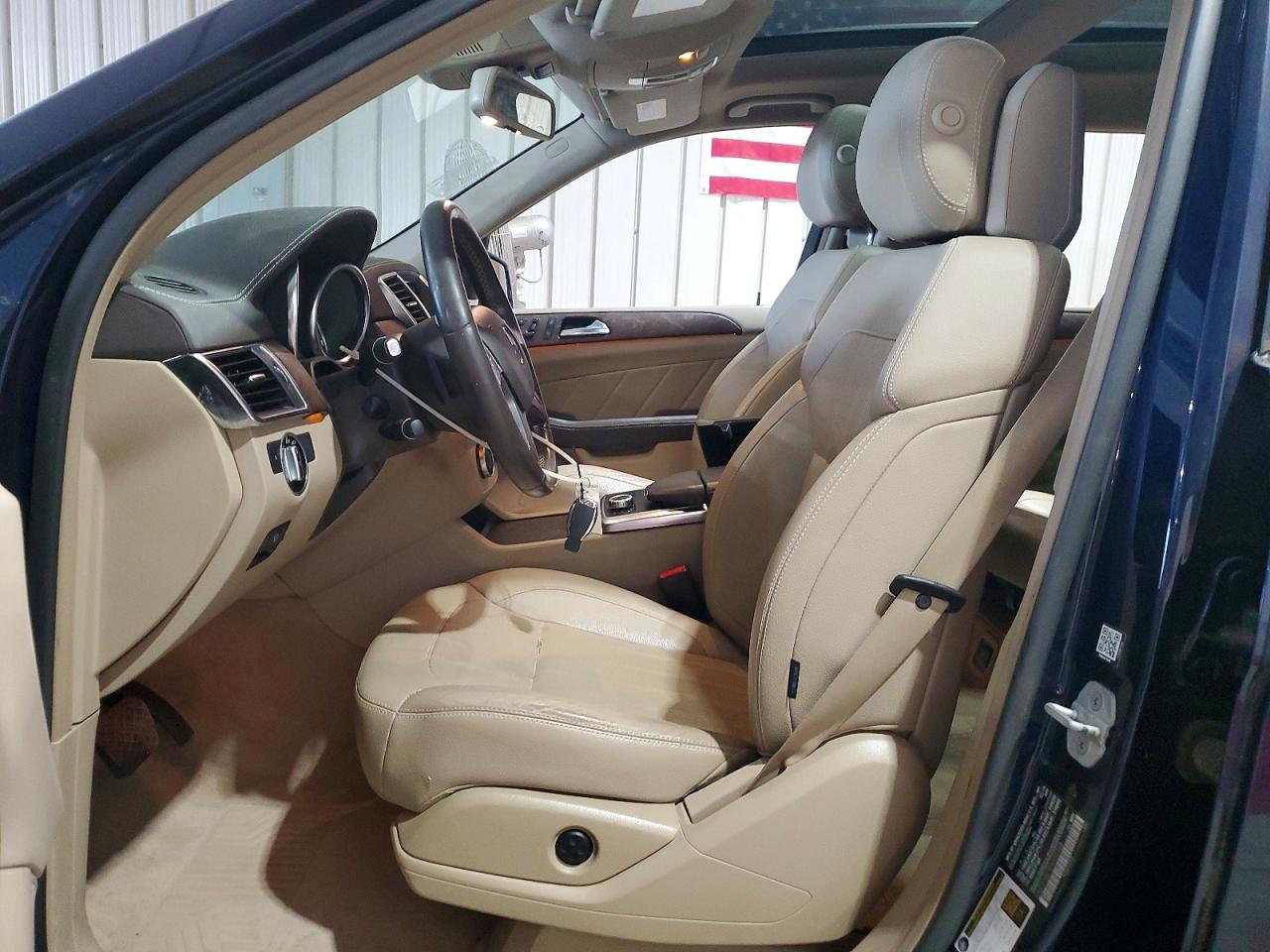 2015 Mercedes-benz Gl 450 4matic Blue vin: 4JGDF6EE1FA520908