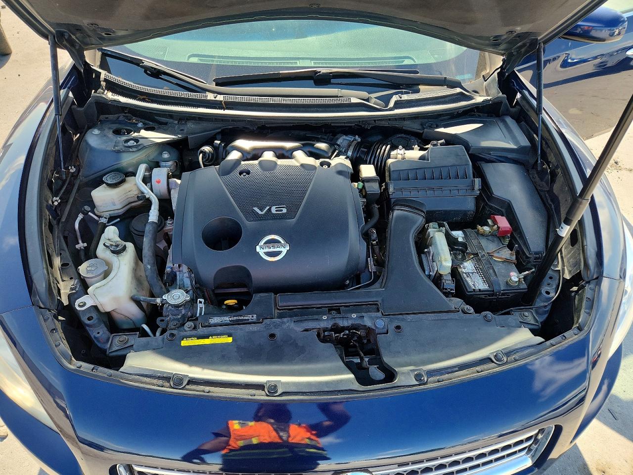 2010 Nissan Maxima 3.5 S Blue vin: 1N4AA5APXAC821980