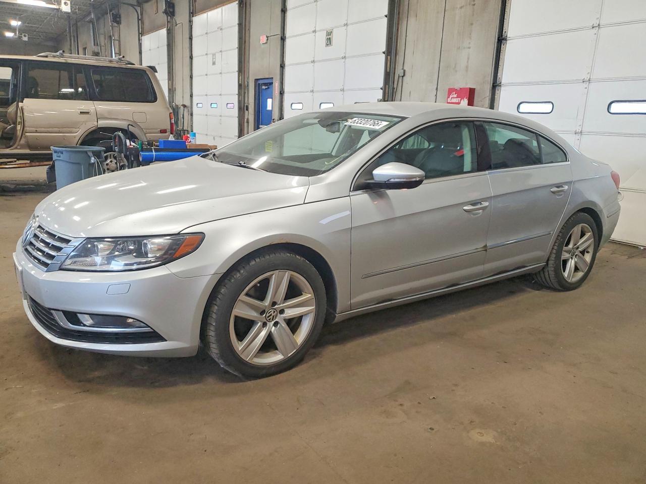 2014 Volkswagen Cc Sport Silver vin: WVWBN7AN9EE540664