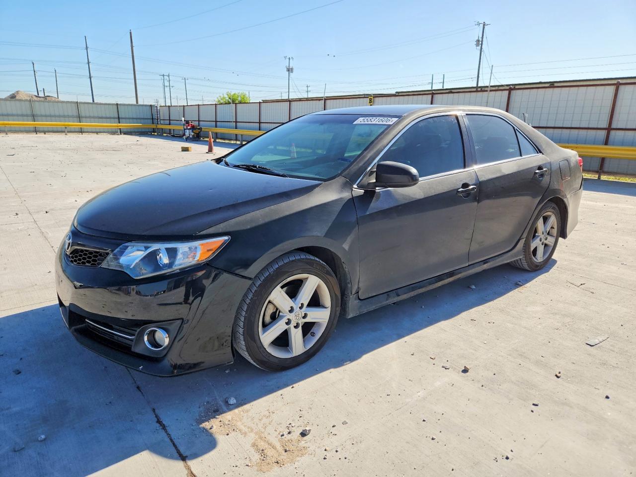 2014 Toyota Camry Se Black vin: 4T1BF1FK6EU738192