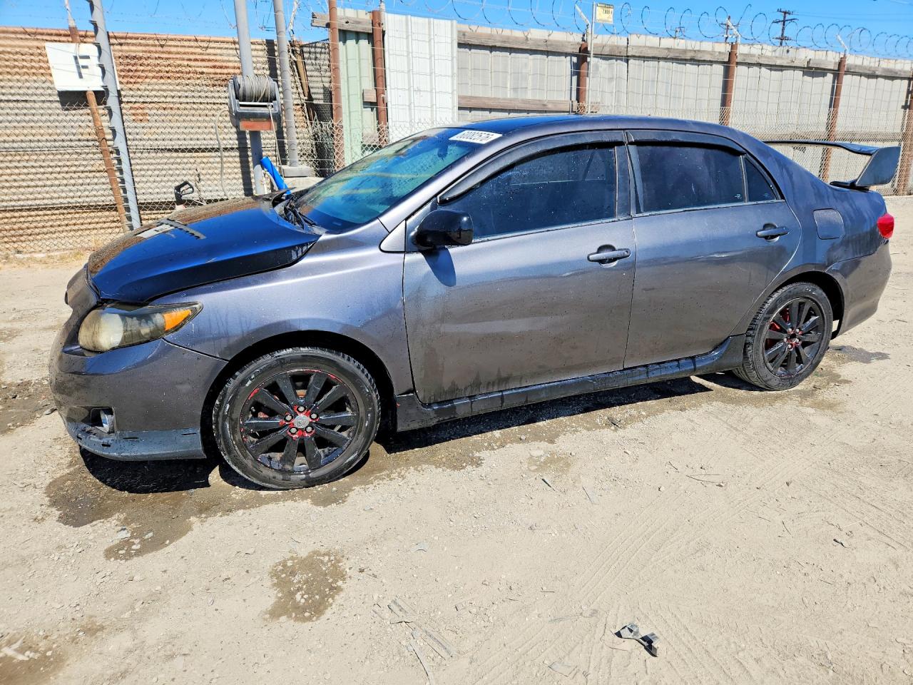 2010 Toyota Corolla S Gray vin: 1NXBU4EEXAZ276958