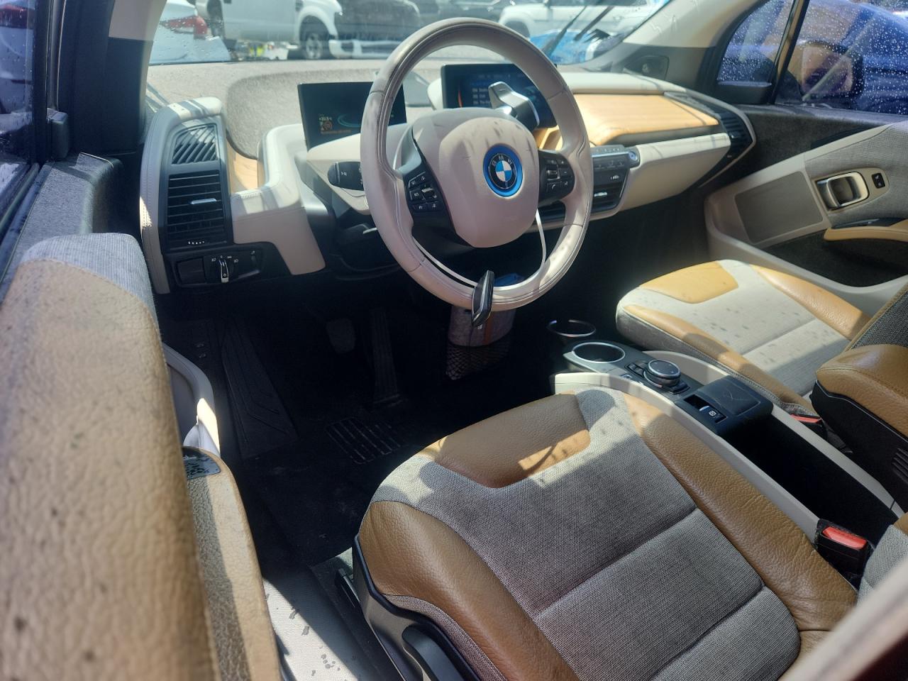 2015 Bmw I3 Bev White vin: WBY1Z2C5XFV286396