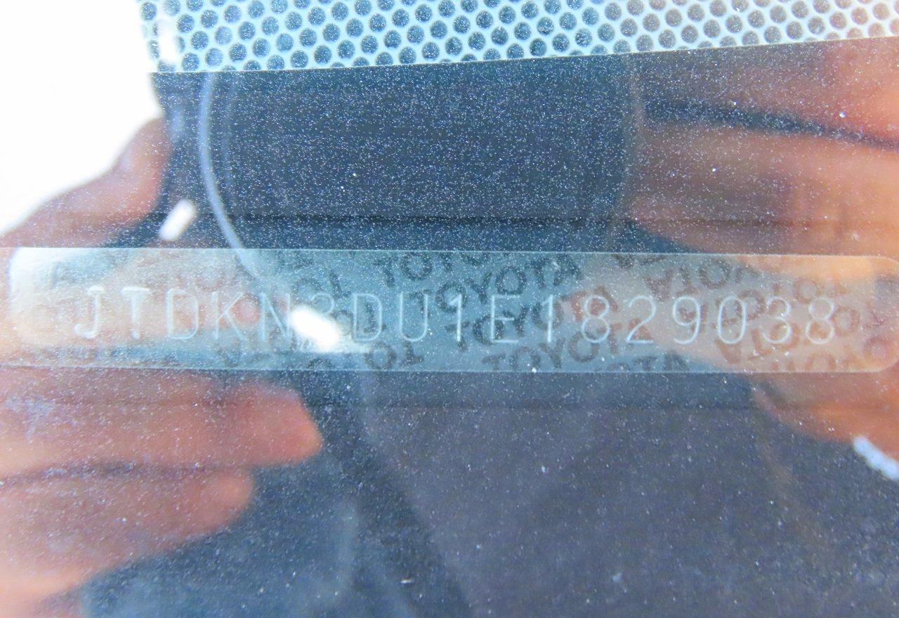 2014 Toyota Prius Two Blue vin: JTDKN3DU1E1829038