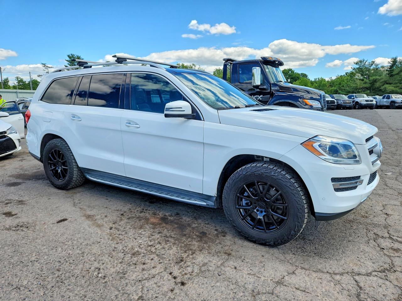 2015 Mercedes-benz Gl 350 Bluetec Белый vin: 4JGDF2EE6FA464604