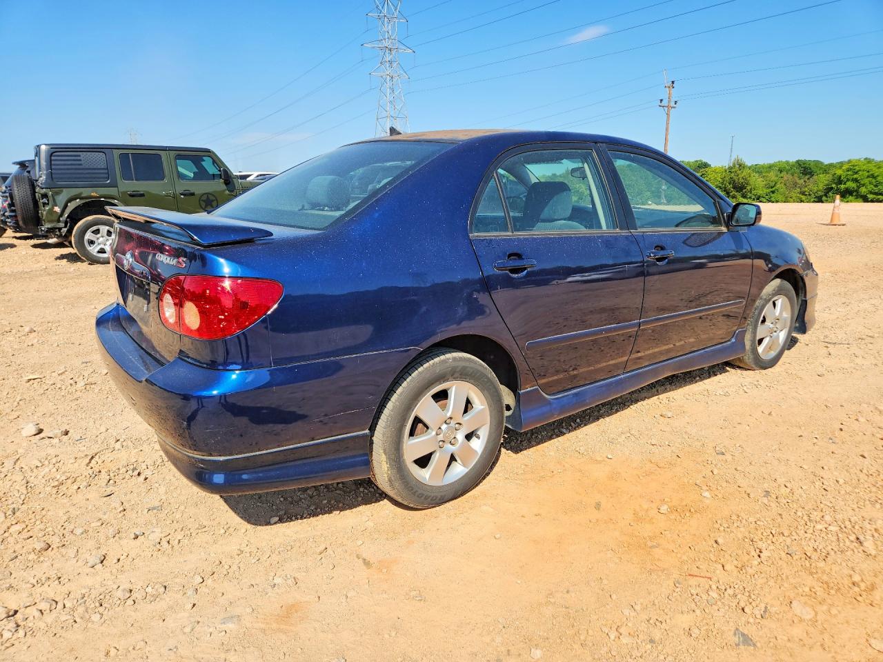 2006 Toyota Corolla S Синий vin: 1NXBR32E96Z730026