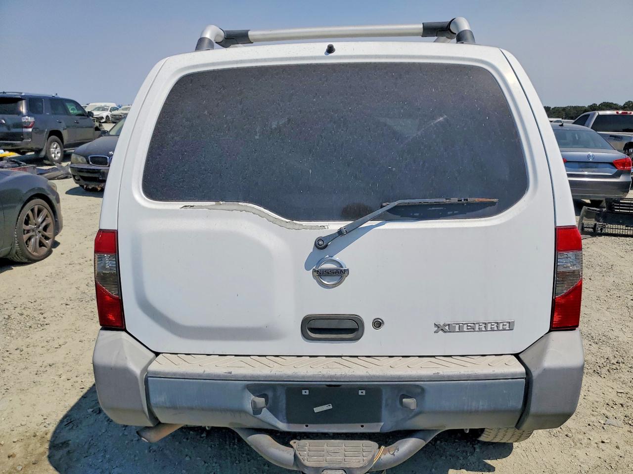 2004 Nissan Xterra Xe White vin: 5N1ED28Y54C601579