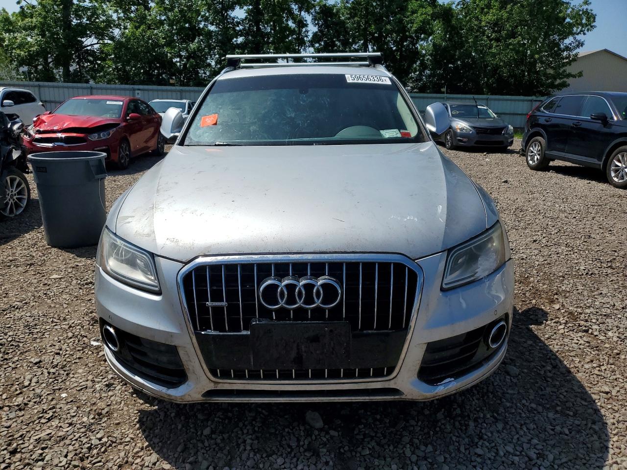 2013 Audi Q5 Premium Plus Silver vin: WA1LFAFP5DA017831