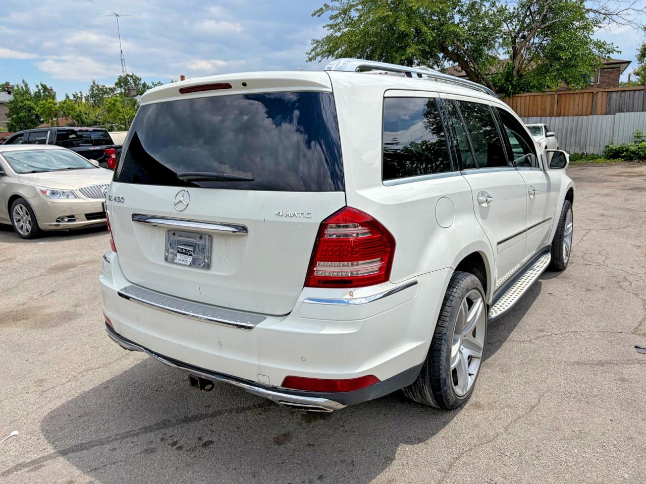 2010 Mercedes-benz Gl 450 4matic Белый vin: 4JGBF7BE6AA582217