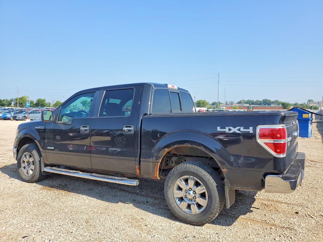 2012 Ford F150 Supercrew Black vin: 1FTFW1ET2CKE35094