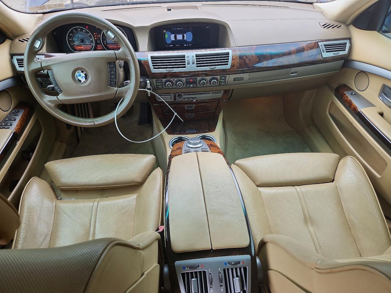 2006 Bmw 760 Li Blue vin: WBAHN03526DD98258