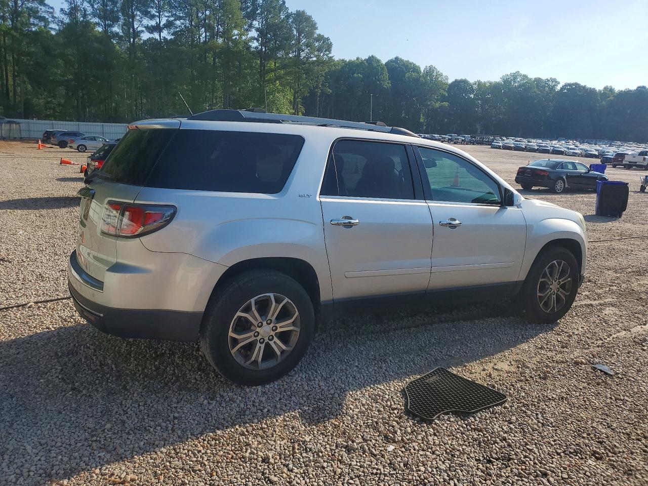2014 Gmc Acadia Slt-1 Silver vin: 1GKKRRKD9EJ219533