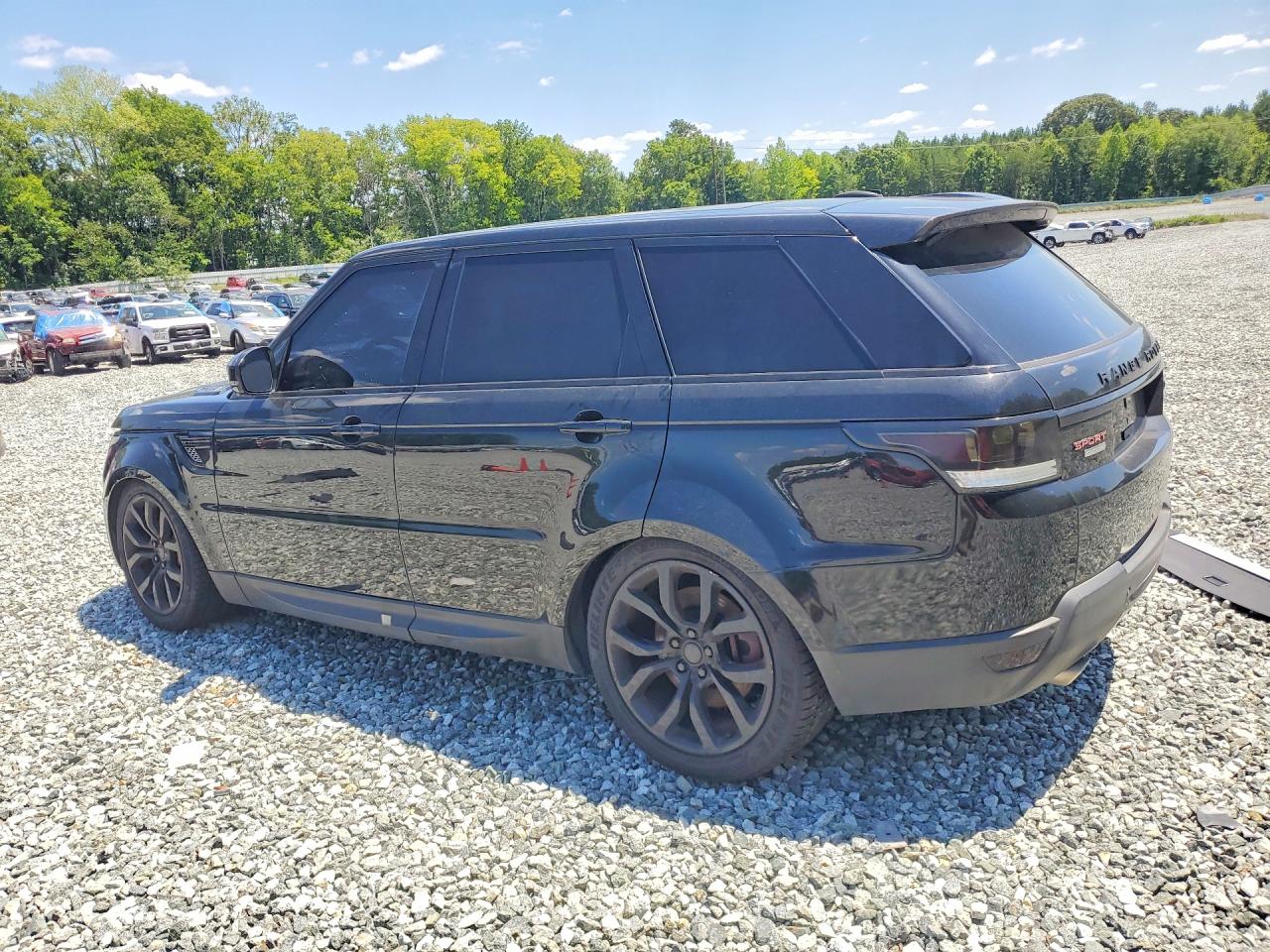 2014 Land Rover Range Rover Sport Autobiography Black vin: SALWV2EF7EA316655