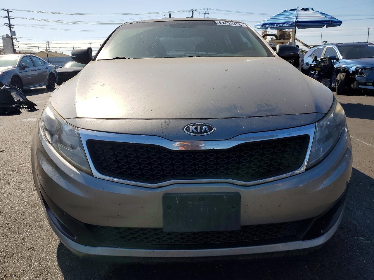 2012 Kia Optima Ex Gray vin: 5XXGN4A72CG075532