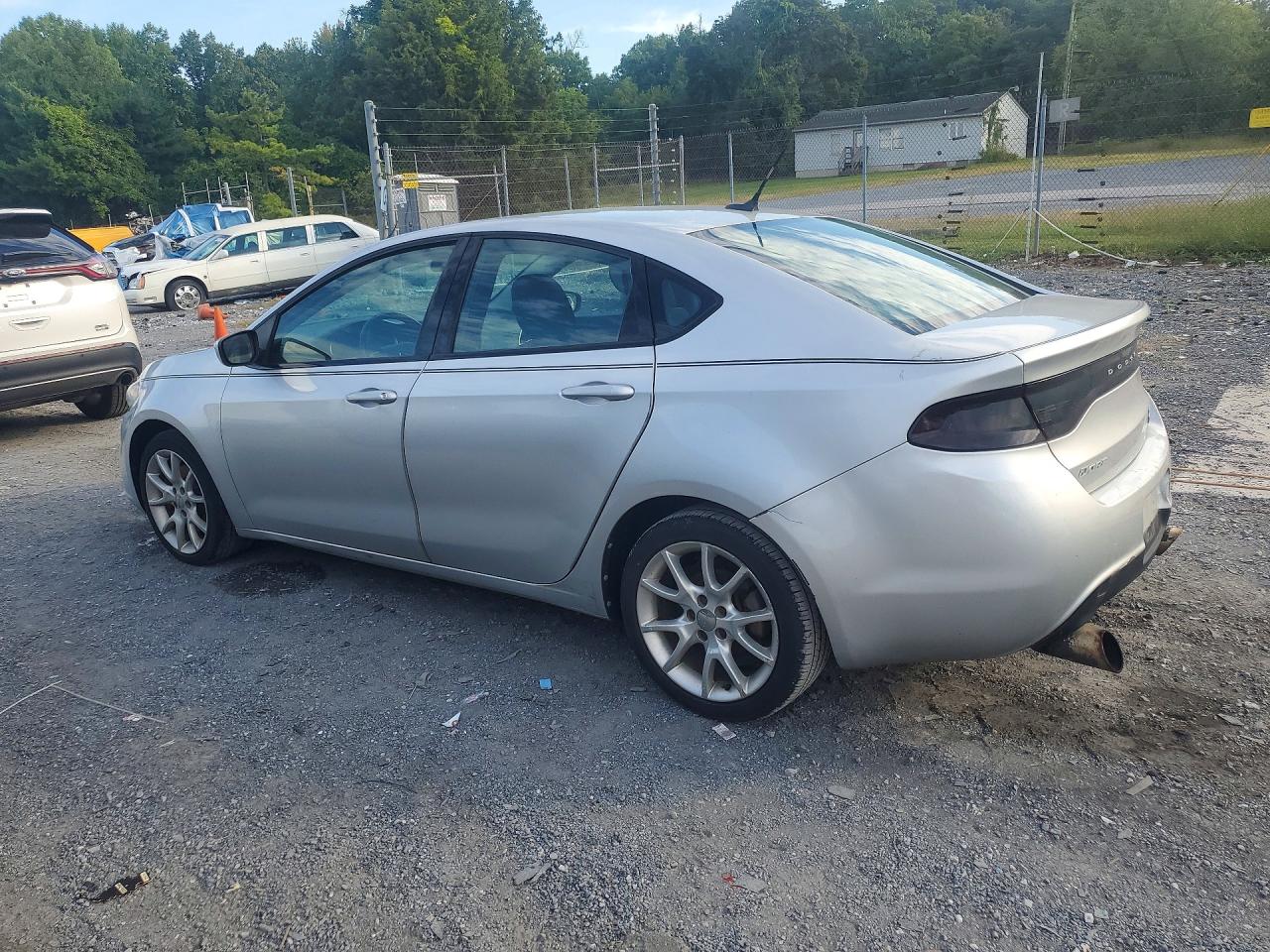 2013 Dodge Dart Sxt Silver vin: 1C3CDFBH6DD269551