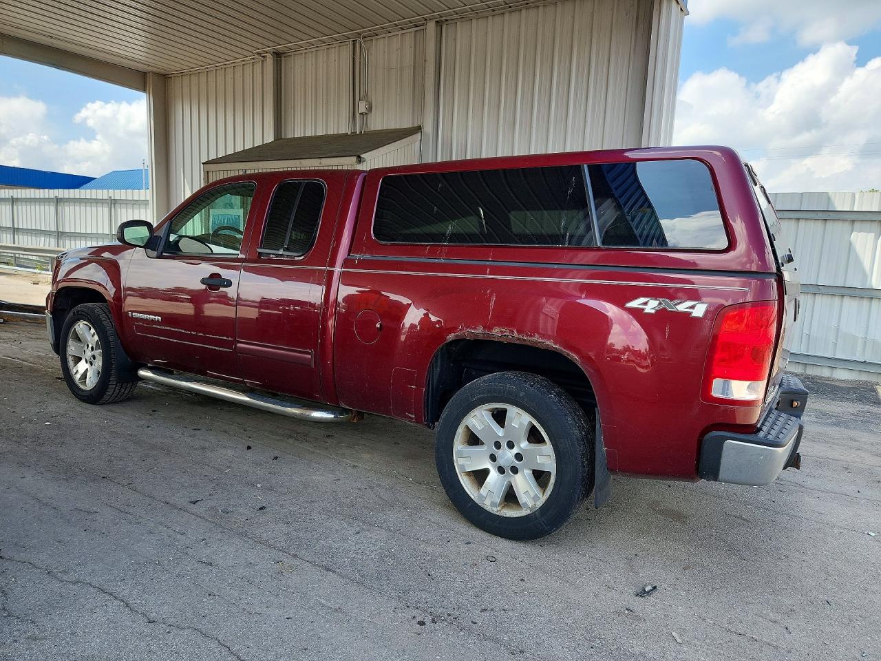 2008 Gmc Sierra K1500 Burgundy vin: 1GTEK19008Z145250