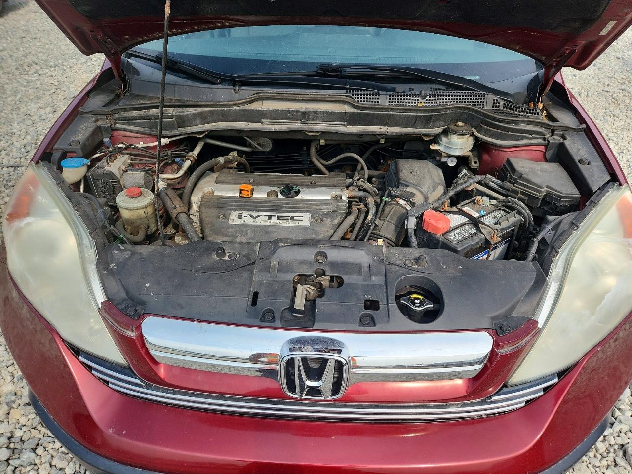 2009 Honda Cr-v Ex Maroon vin: 5J6RE48539L033869