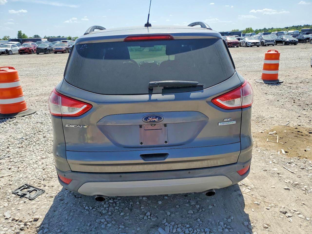 2014 Ford Escape Se Gray vin: 1FMCU0GX8EUE12005