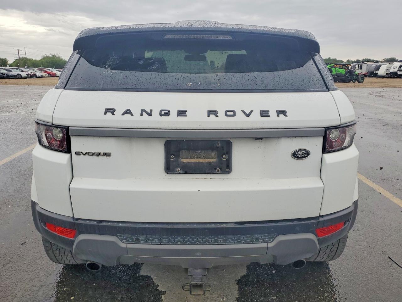 2015 Land Rover Range Rover Evoque Pure Plus White vin: SALVP2BG1FH977500