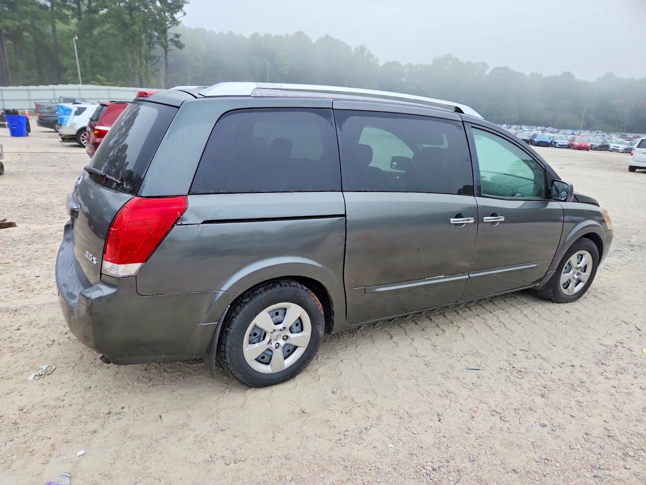 2007 Nissan Quest 3.5 Gray vin: 5N1BV28U57N124786