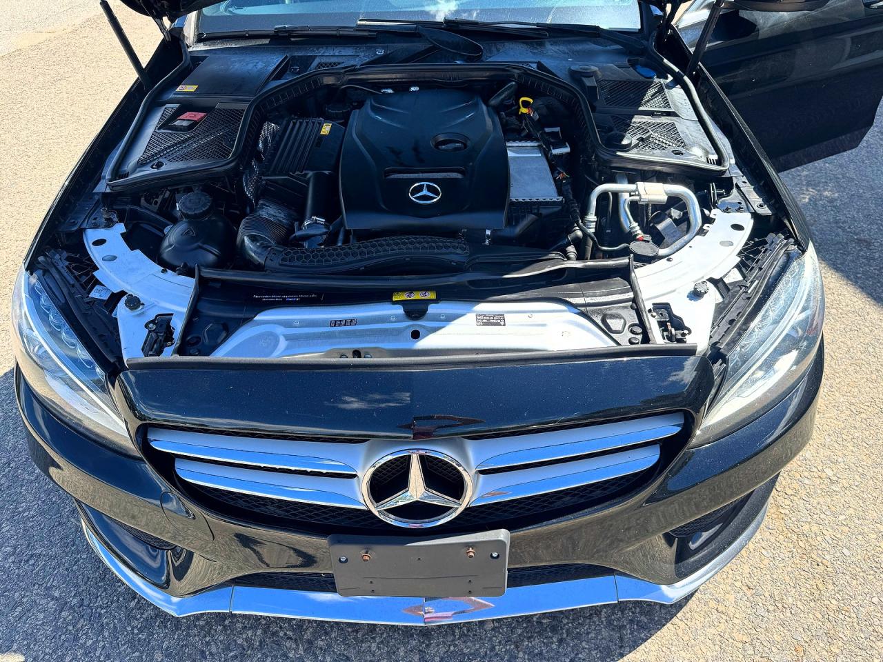 2015 Mercedes-benz C 300 4matic Black vin: 55SWF4KB4FU052464