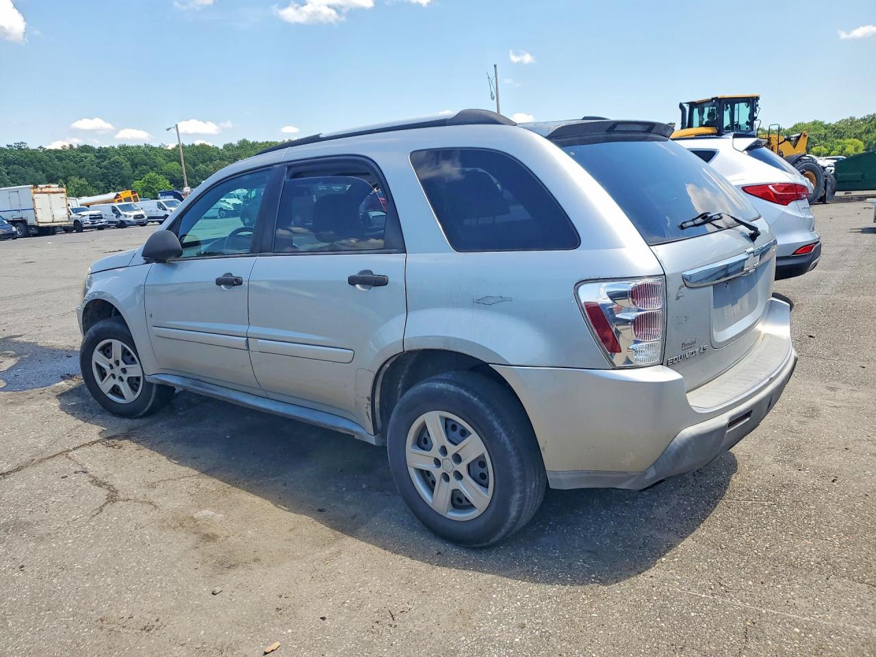 2005 Chevrolet Equinox Ls Gray vin: 2CNDL13F356197108