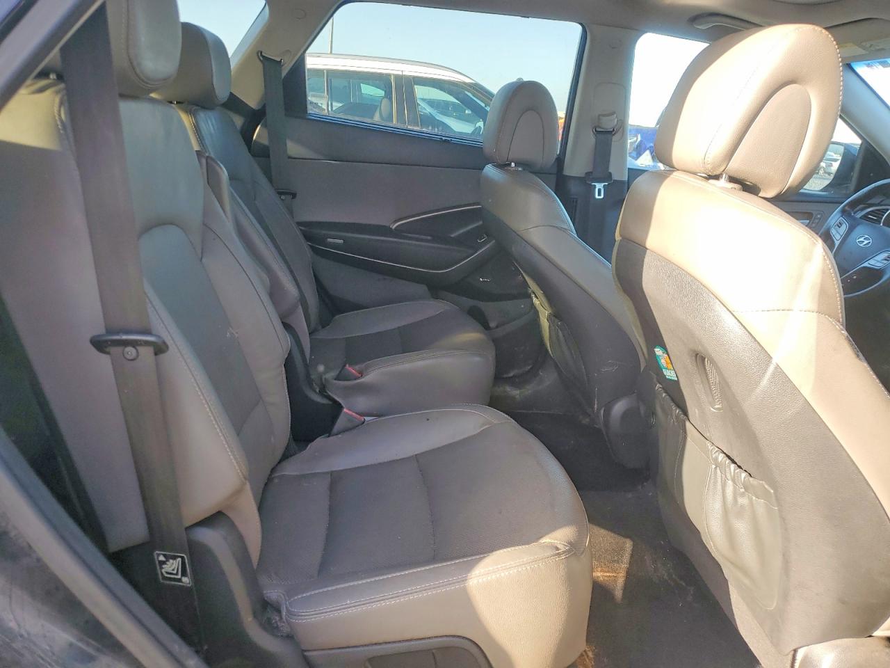 2015 Hyundai Santa Fe Limited Черный vin: KM8SR4HF6FU115293
