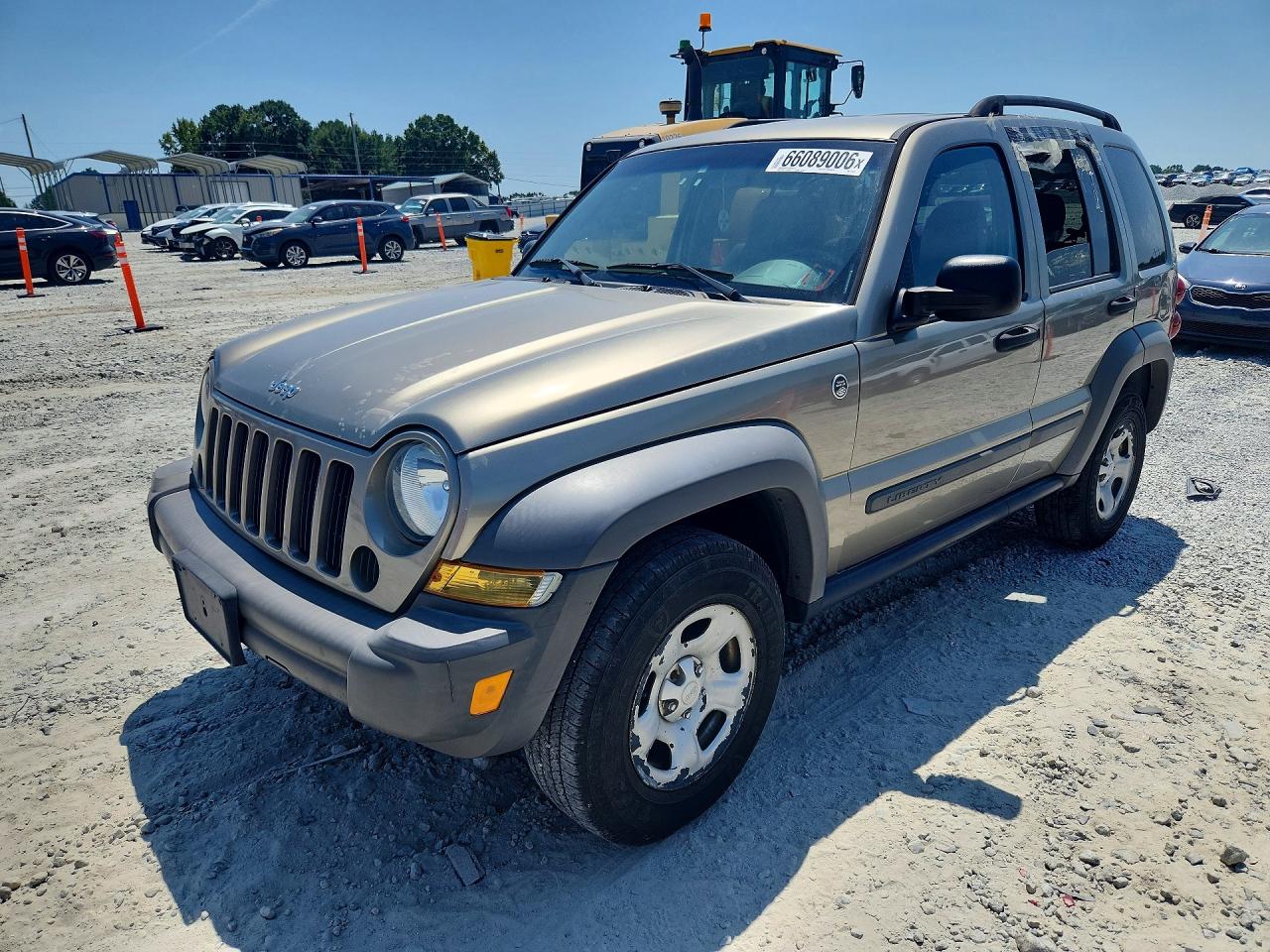 2006 Jeep Liberty Sport Золотой vin: 1J4GL48K76W241637