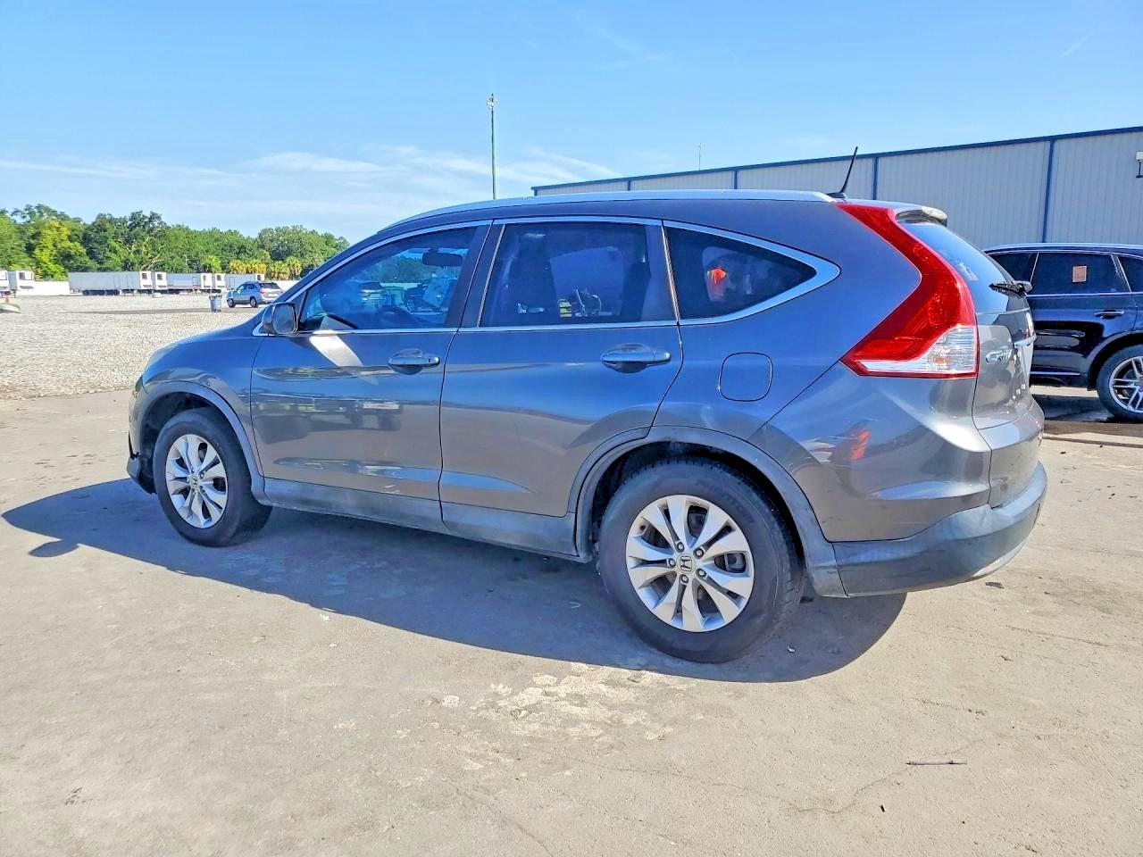 2014 Honda Cr-v Exl Серый vin: 2HKRM3H74EH565621