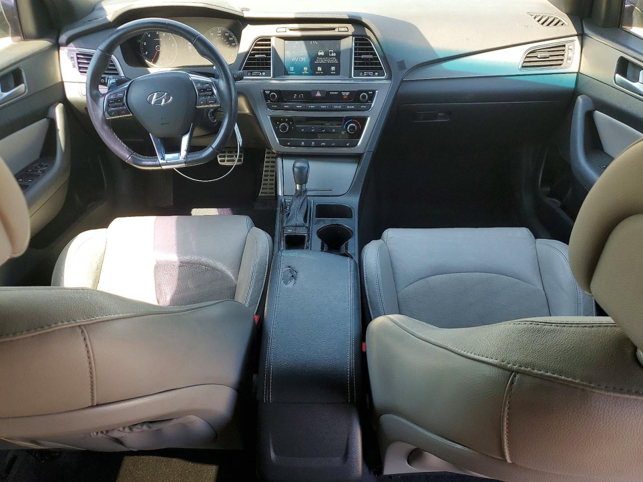 2017 Hyundai Sonata Sport 2.0t Серебряный vin: 5NPE34ABXHH579047