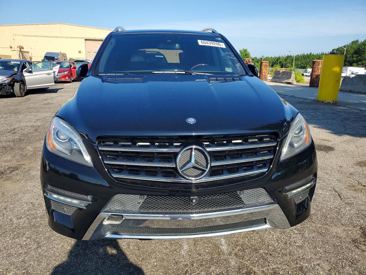 2014 Mercedes-benz Ml 550 4matic Black vin: 4JGDA7DB4EA308109