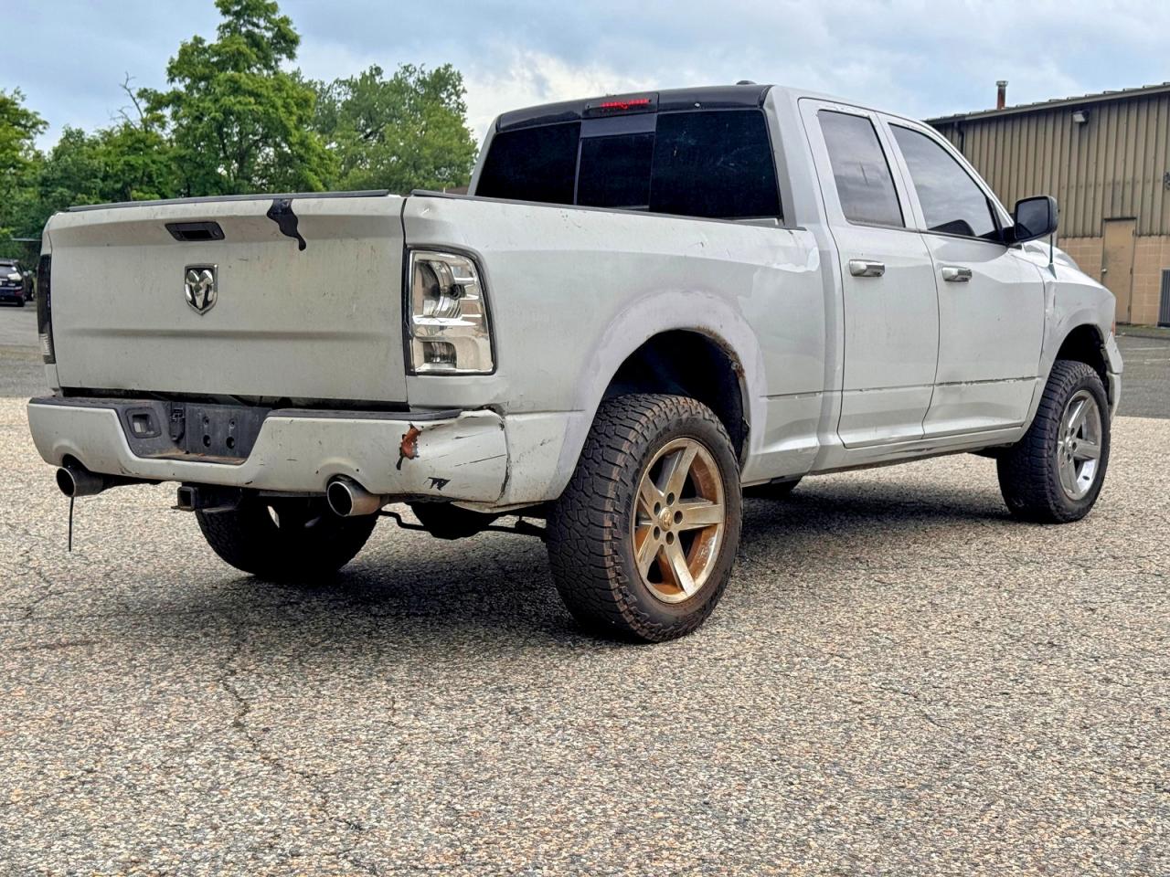 2011 Dodge Ram 1500 White vin: 1D7RV1GT0BS669896