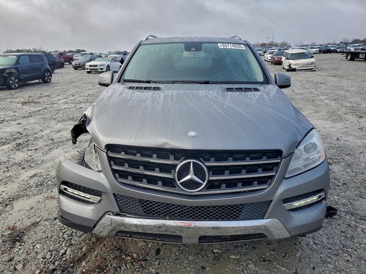 2015 Mercedes-benz Ml 350 4matic Silver vin: 4JGDA5HB3FA618509