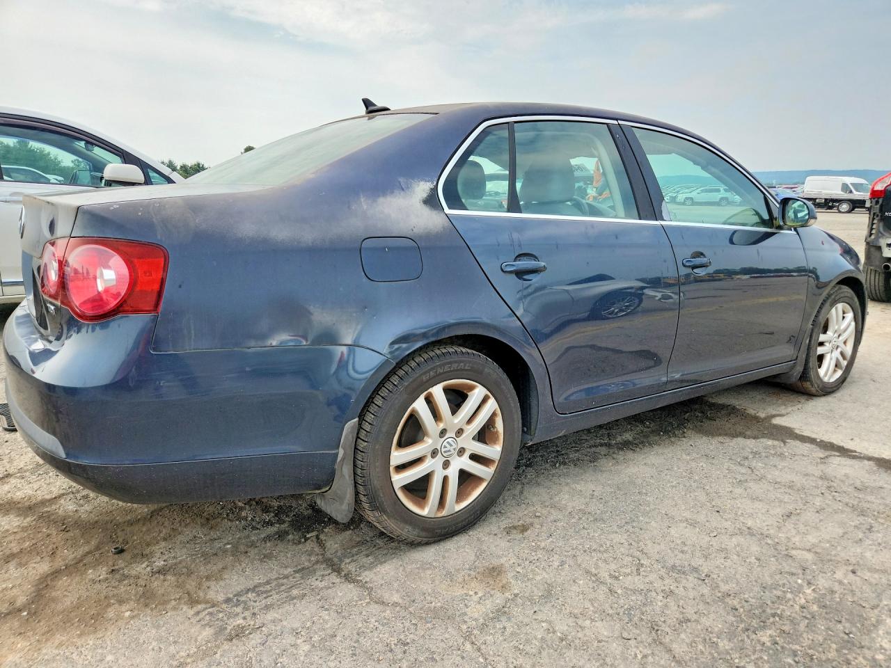 2009 Volkswagen Jetta Tdi Blue vin: 3VWRL71K29M046900