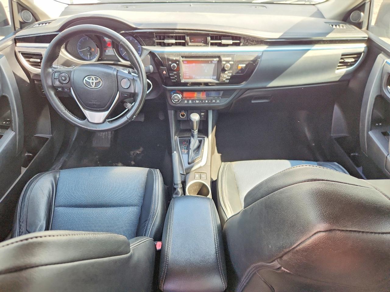 2014 Toyota Corolla S Plus White vin: 5YFBURHE3EP002906