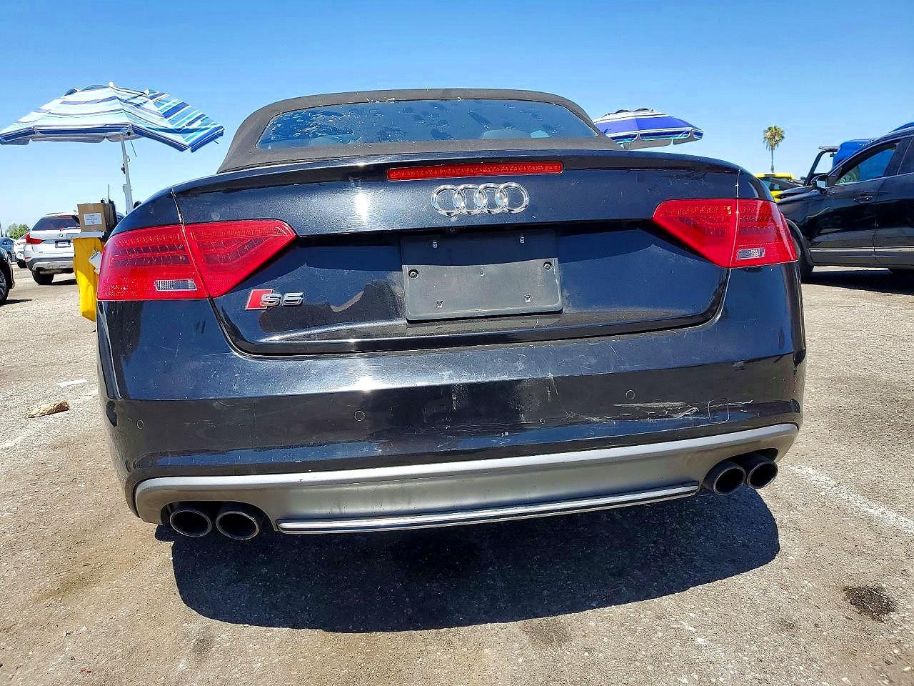 2013 Audi S5 Premium Plus Black vin: WAUCGAFH3DN012791