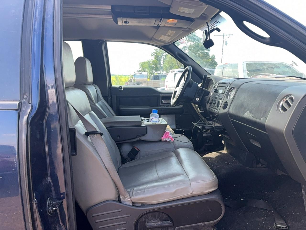 2005 Ford F-150 Blue vin: 1FTPX14595FA53807