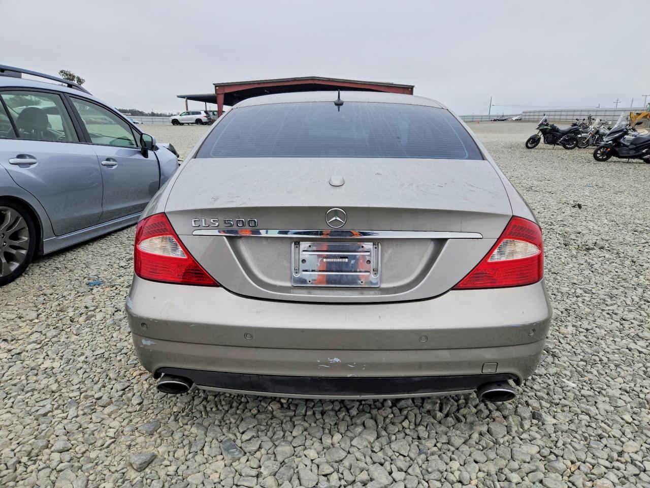 2006 Mercedes-benz Cls 500c Silver vin: WDDDJ75XX6A064830