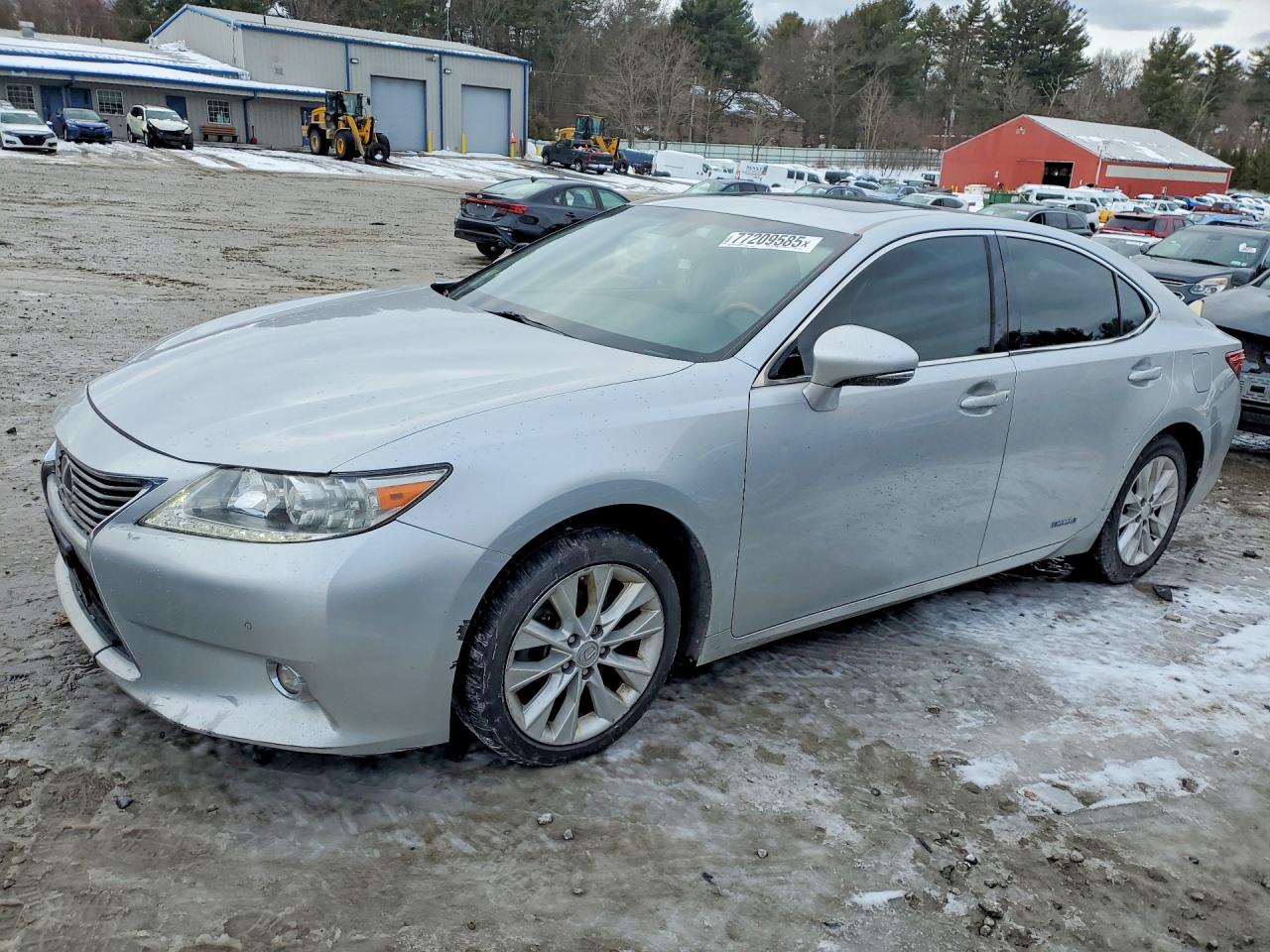 2014 Lexus Es 300h Silver vin: JTHBW1GG6E2052842