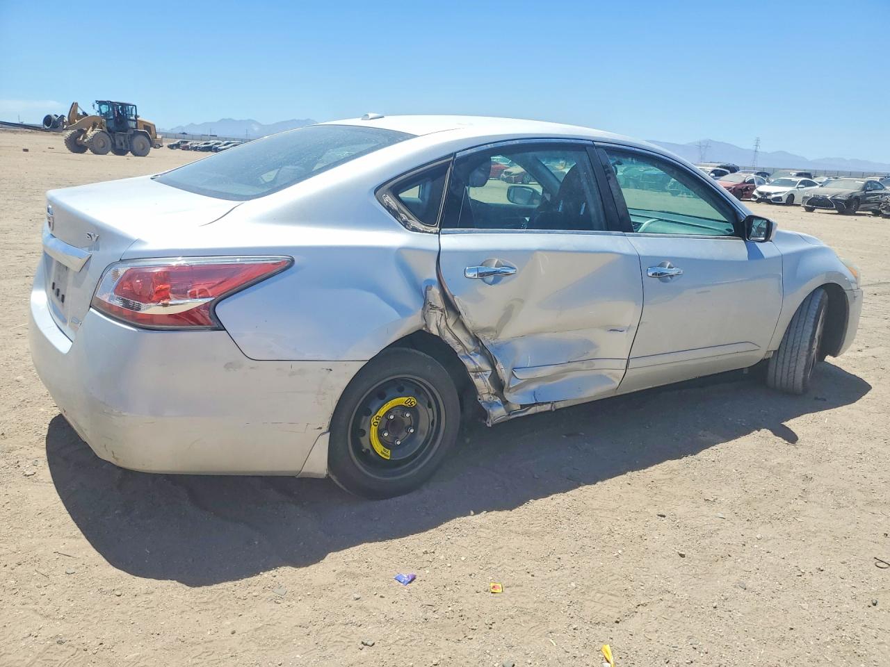 2014 Nissan Altima 2.5 Silver vin: 1N4AL3APXEN226636