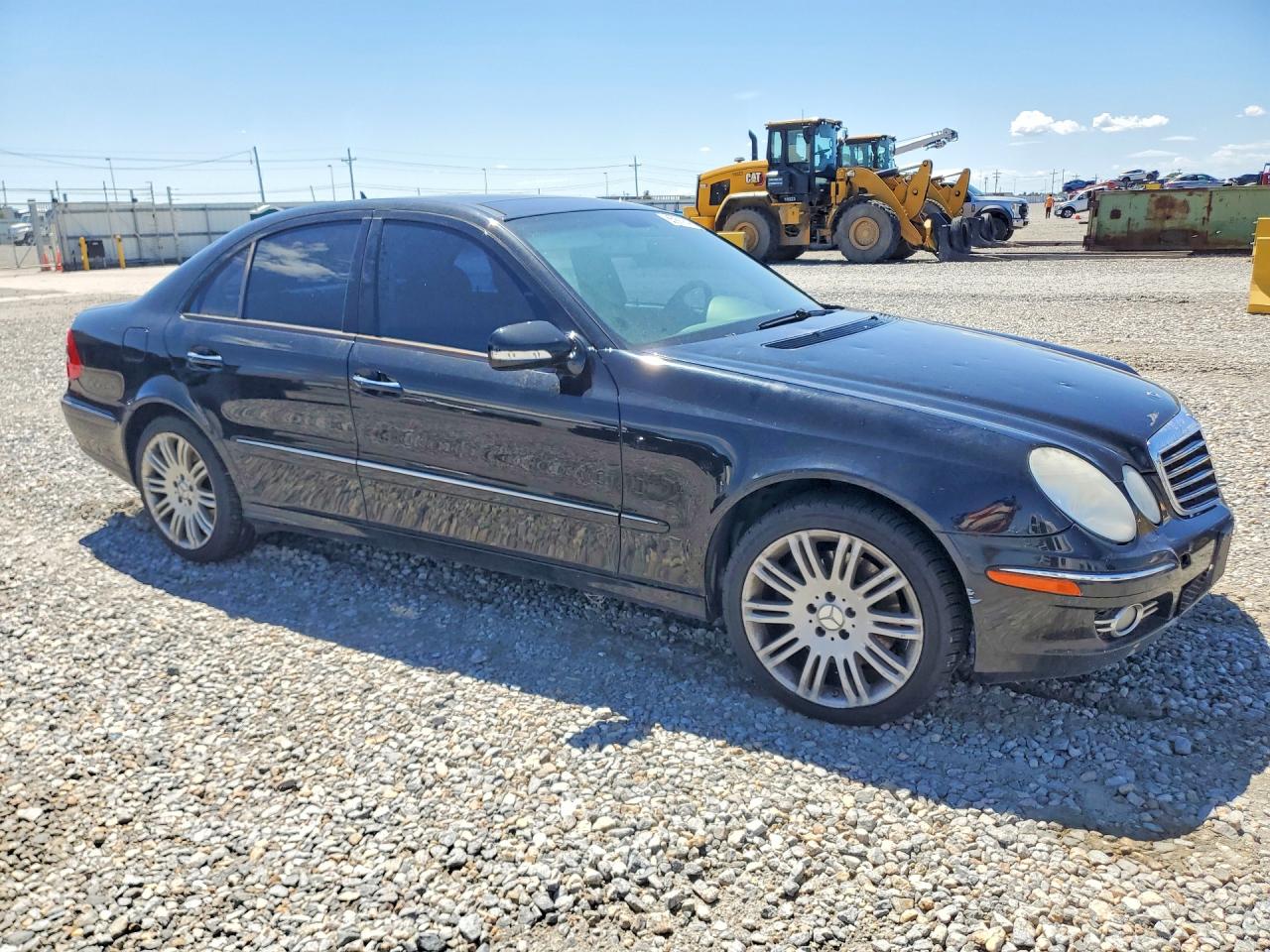 2007 Mercedes-benz E 350 4matic Black vin: WDBUF87X17B170592