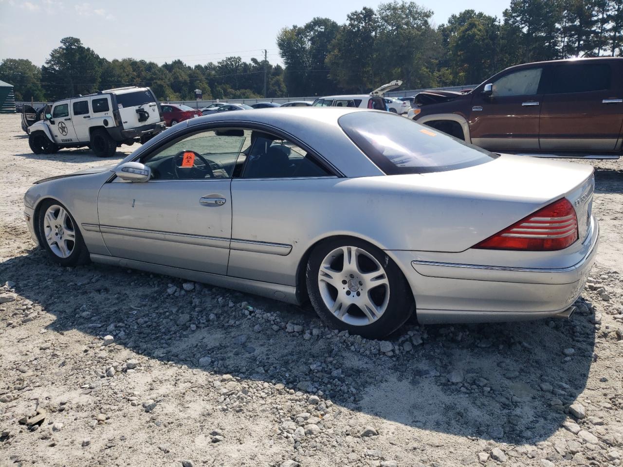 2004 Mercedes-benz Cl 500 Silver vin: WDBPJ75J84A040153