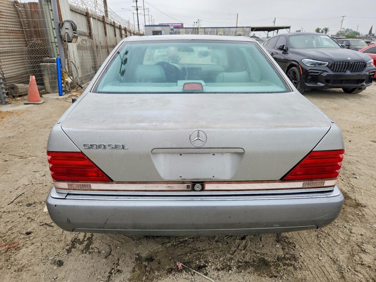 1993 Mercedes-benz 500 Sel Silver vin: WDBGA51E0PA086660