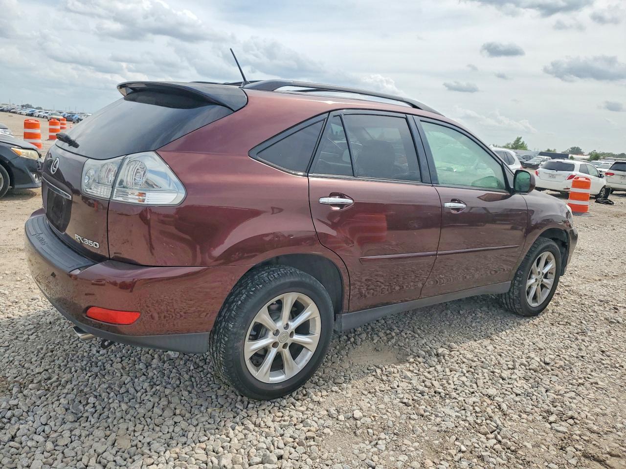 2009 Lexus Rx 350 Maroon vin: JTJGK31UX99852793