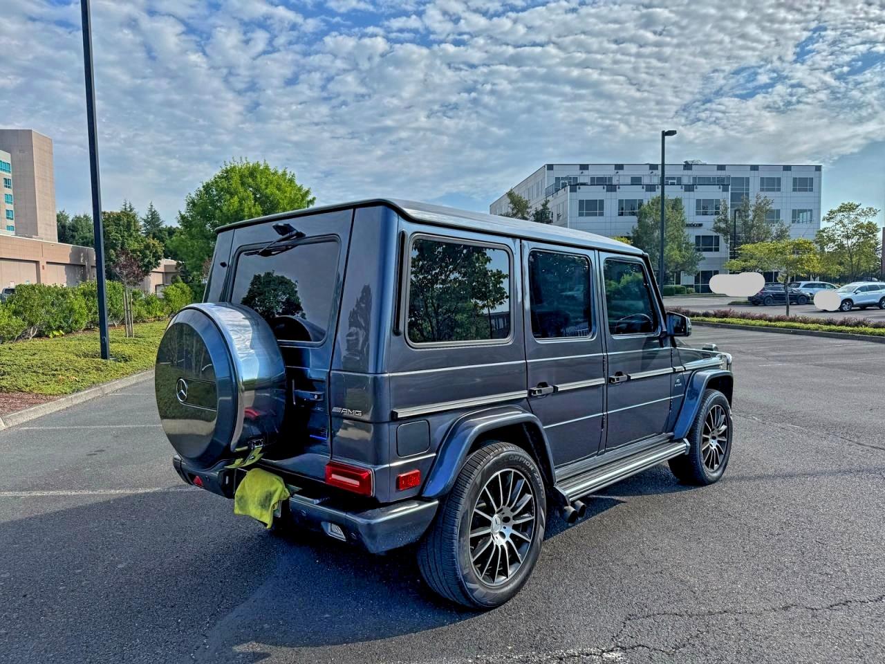 2013 Mercedes-benz G 63 Amg Gray vin: WDCYC7DF7DX203931