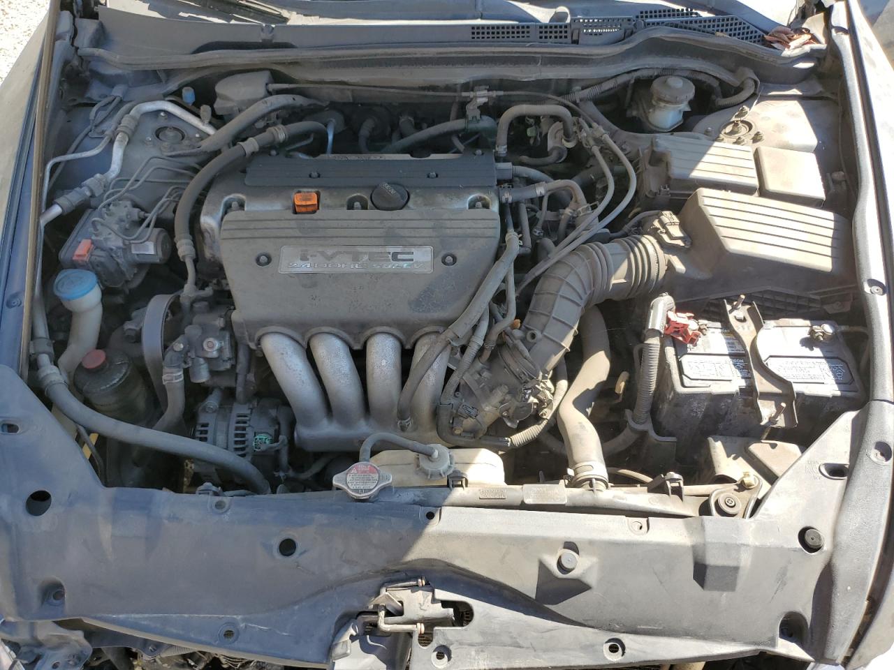 2004 Honda Accord Lx Серый vin: 1HGCM56404A165623